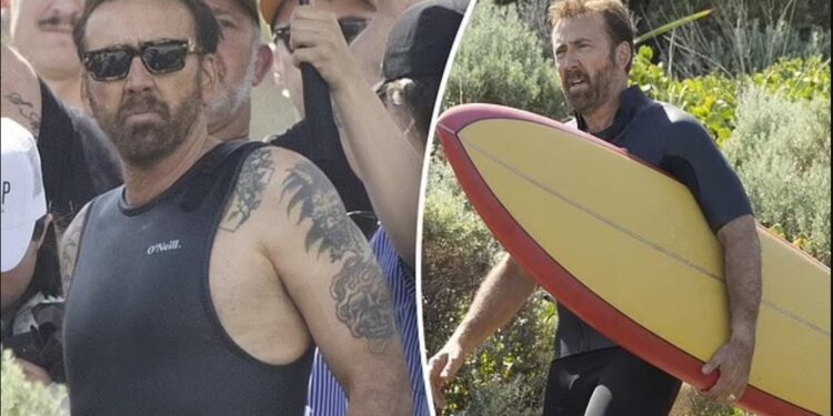 Nicolas Cage Surf