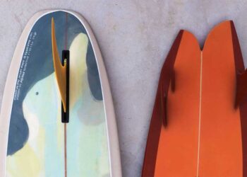 asymmetrical surfboard