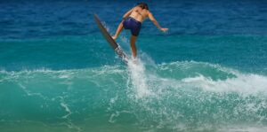 Mason & Coco Ho, Stephanie Gilmore, Harry Bryant, Dion Agius & Baby Bear SANDBAR SURF PARTY